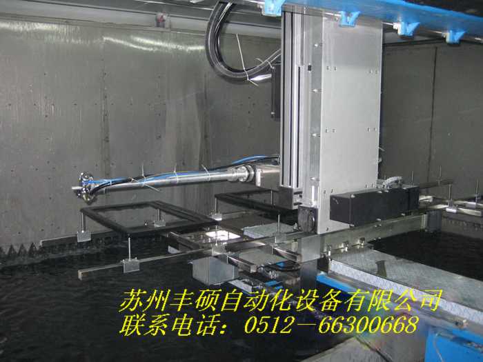 Automatic coating production line of LCD shell